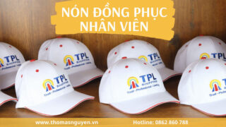 Xưởng nón đồng phục nhân viên thêu in logo chất lượng cao, giá gốc